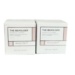 2-Beauty Bio Science THE BEHOLDER Lifting Eye & Lid Cream 0.5 fl oz  NEW SEALED!